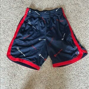 Champion Black and Red Performance Basketball Shorts